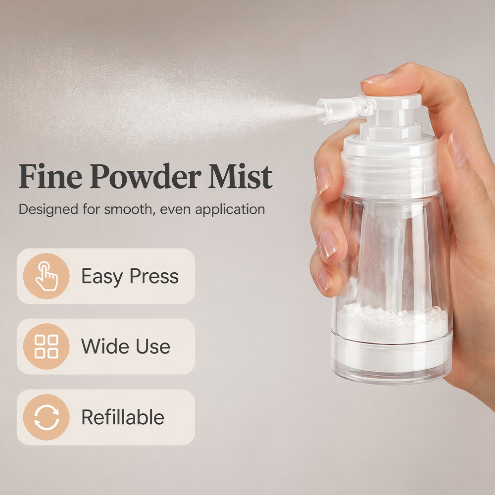 140ml Press-Type Dry Powder Sp - đánh giá và giá Misting Bottle Fine
