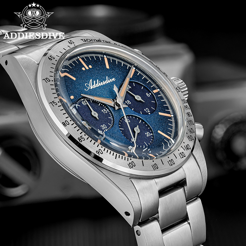 ADDIESDIVE New Men Watches Chr - đánh giá và giá Plastic Dome Clear