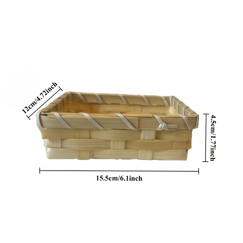 Handwoven Bamboo Napkin Basket - đánh giá và giá Agar Tissue Culture