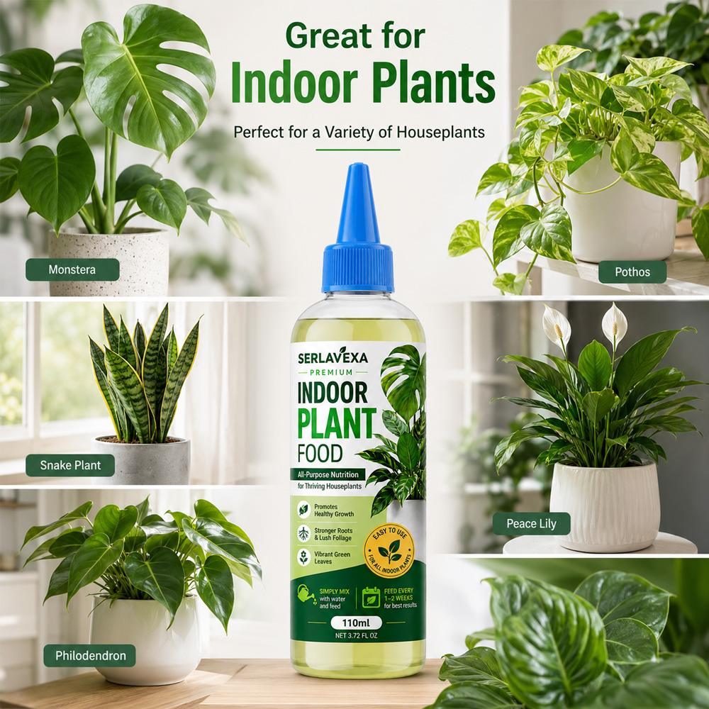 SERLAVEXA Indoor Plant Food 11 - đánh giá và giá Root Stimulator Liquid