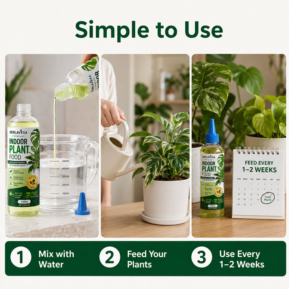SERLAVEXA Indoor Plant Food 11 - đánh giá và giá Root Stimulator Liquid