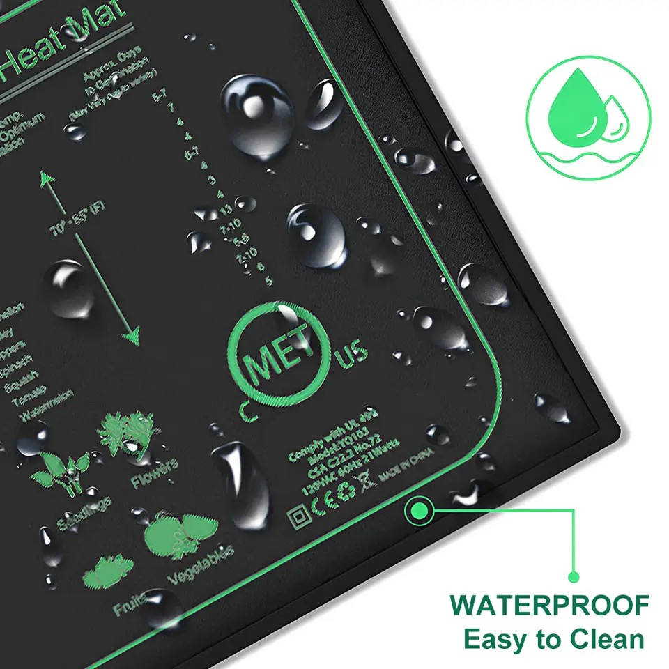 10/25/50CM Seedling Heat Mat I - đánh giá và giá Heat Mat Seedling